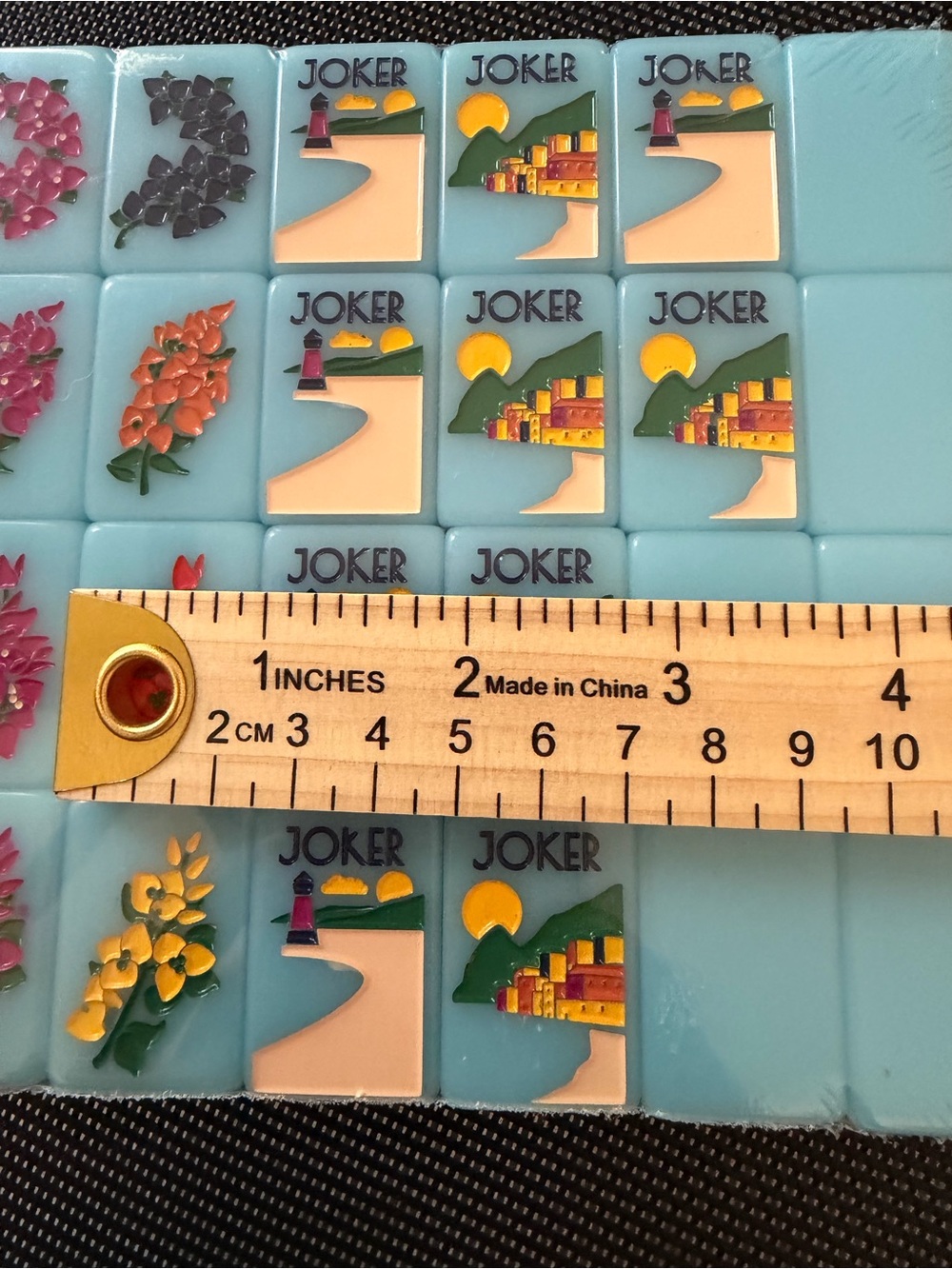 NEW! Beautiful Blue Travel Mahjong Tiles – American 160 Tiles - Riviera Beach - Picture 14 of 16